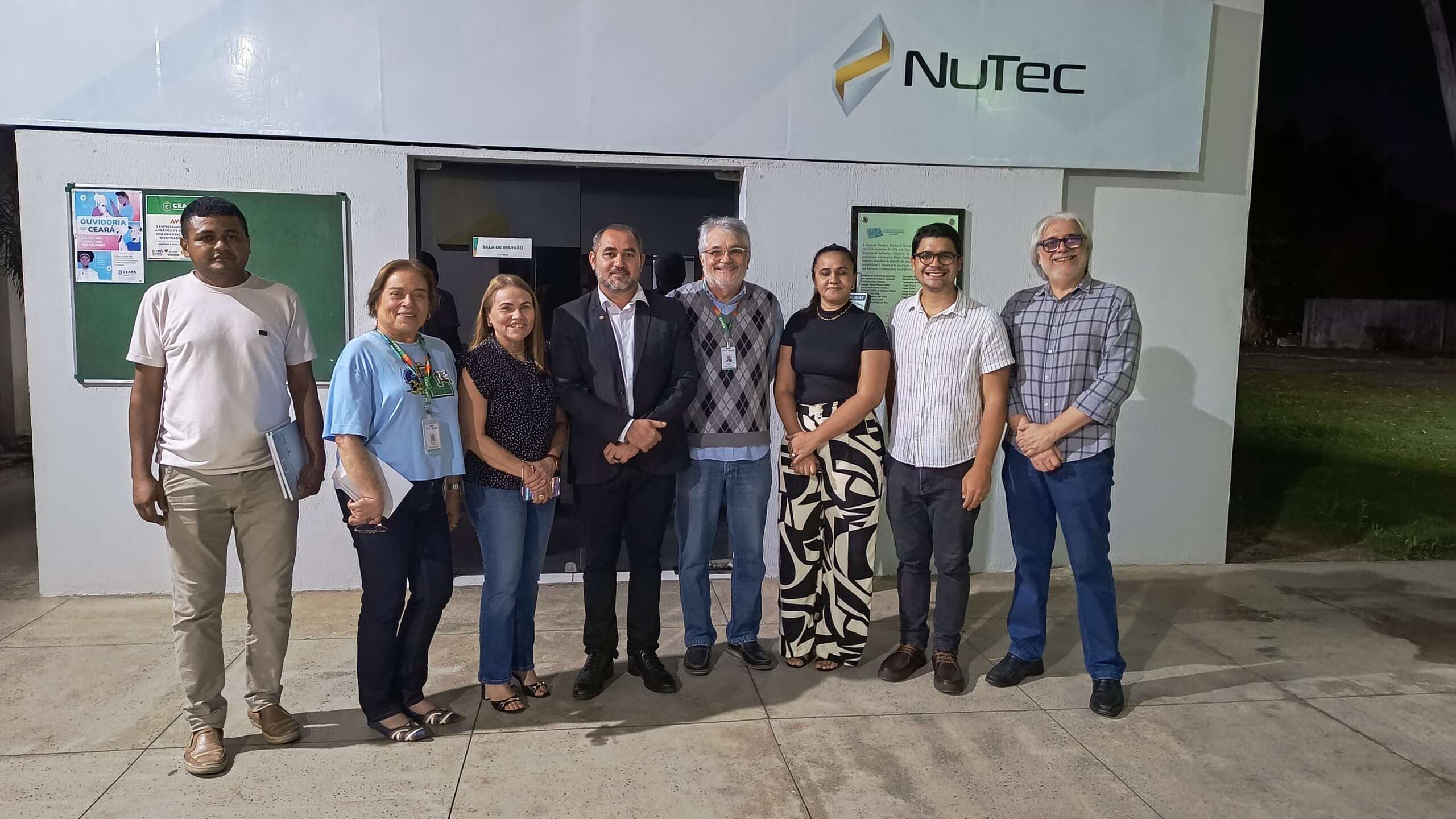 Nutec recebe Deputado Estadual Missias Dias para alinhamento de iniciativas estratégicas