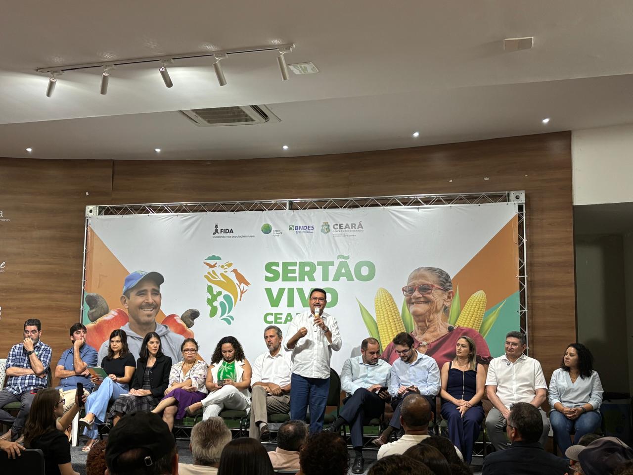 Nutec, autarquia vinculada à Secitece, participa do lançamento do projeto Sertão Vivo na Secretaria de Desenvolvimento Agrário do Ceará